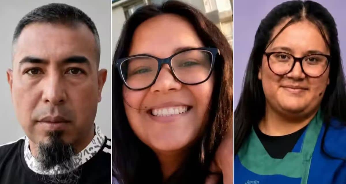John Millacura y sus hijas Nicole y Belén, víctimas de la tragedia en Viña del Mar ocurrida en la Feria Caupolicán