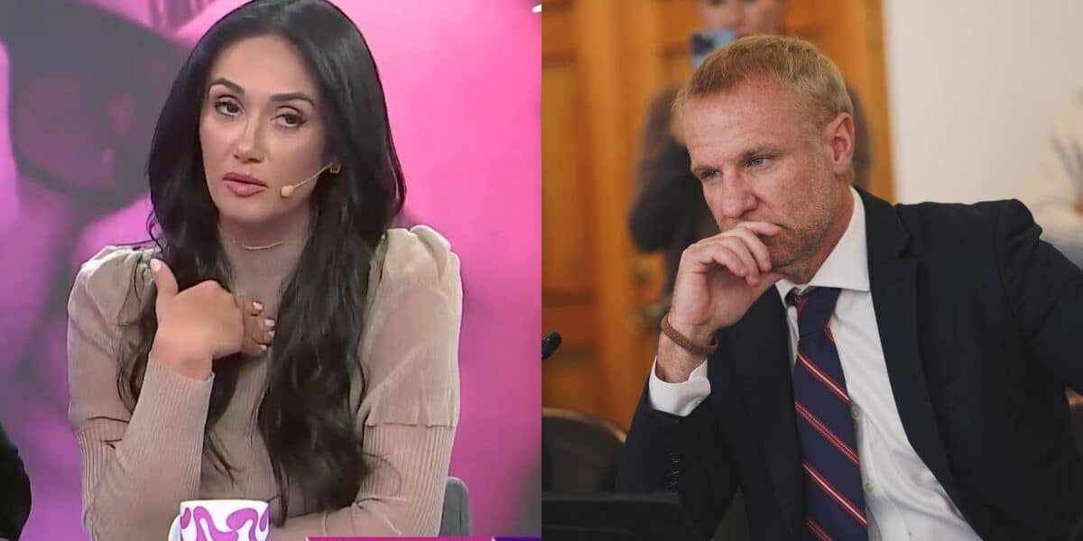 Pamela Díaz y Felipe Kast tras confirmar el término de su relación