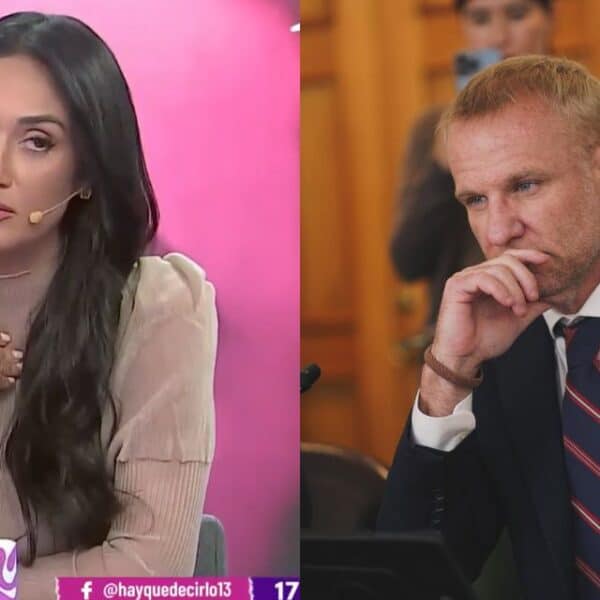 Pamela Díaz y Felipe Kast tras confirmar el término de su relación