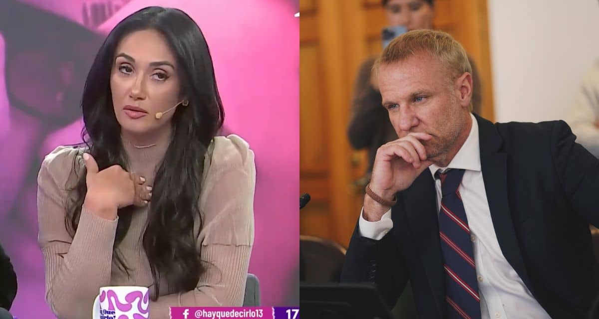 Pamela Díaz y Felipe Kast tras confirmar el término de su relación