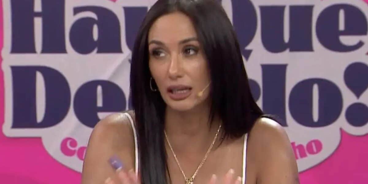 Pamela Díaz reacciona a los comentarios sobre el viaje de su hija Pascuala junto a la asesora del hogar