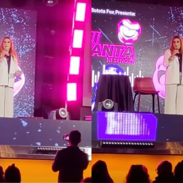 Botota Fox durante el cuestionado show realizado en el Casino Dreams de Punta Arenas