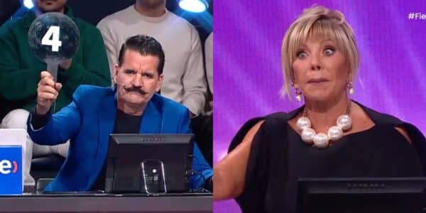 Raquel Argandoña discute con Vasco Moulian durante una noche de eliminación de Fiebre de Baile