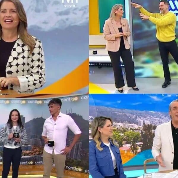 Conductores de los programas que compitieron por el rating matinal del miércoles 29 de julio