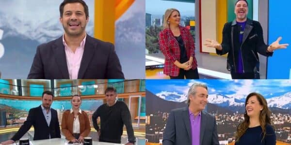 Resultados del rating matinal del 30 de julio con las cifras de Mega, Chilevisión, Canal 13 y TVN