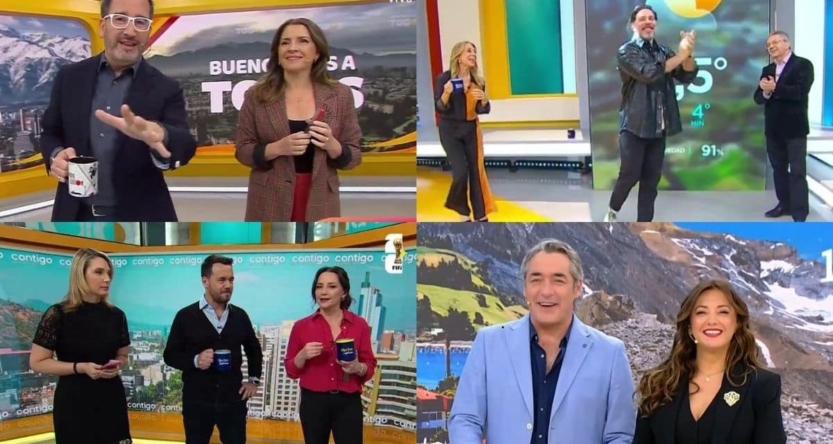 Rating matinal del 14 de julio deja a Contigo en la Mañana de Chilevisión en el primer lugar