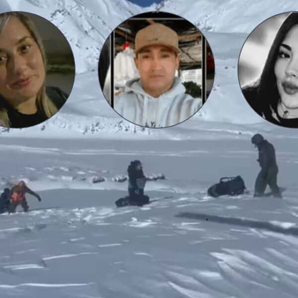 Rescate en el Cajón del Maipo de tres personas atrapadas durante una semana en un refugio cordillerano
