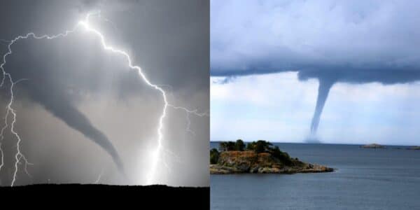 Sistema frontal avanza hacia la zona central con riesgo de tornados y trombas marinas en sectores costeros