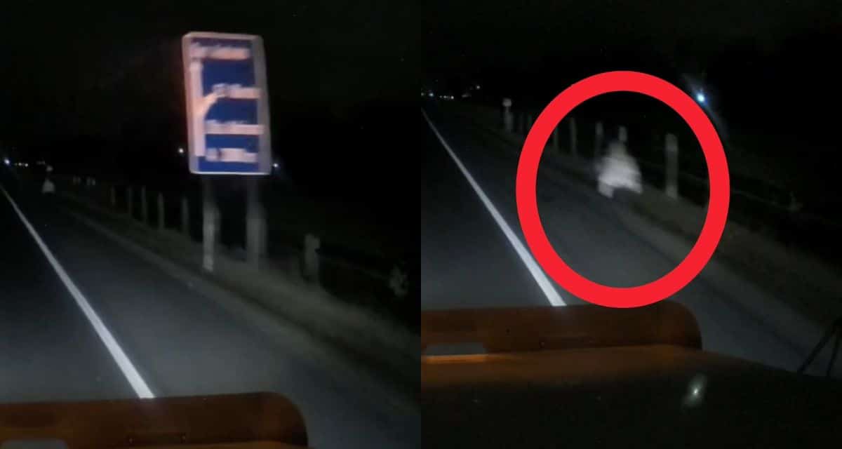 Supuesto fantasma en la Ruta 78 aparece en la berma cerca del peaje de Talagante