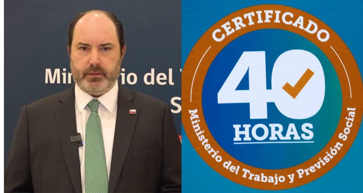 Tomás Rau explica que no se busca aumentar la jornada laboral de 40 horas