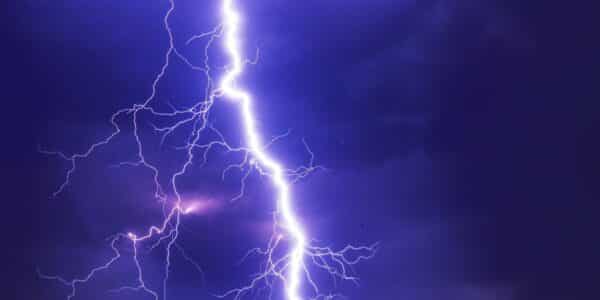 Tormentas eléctricas en Santiago acompañadas de lluvias durante la tarde del martes 21 de julio