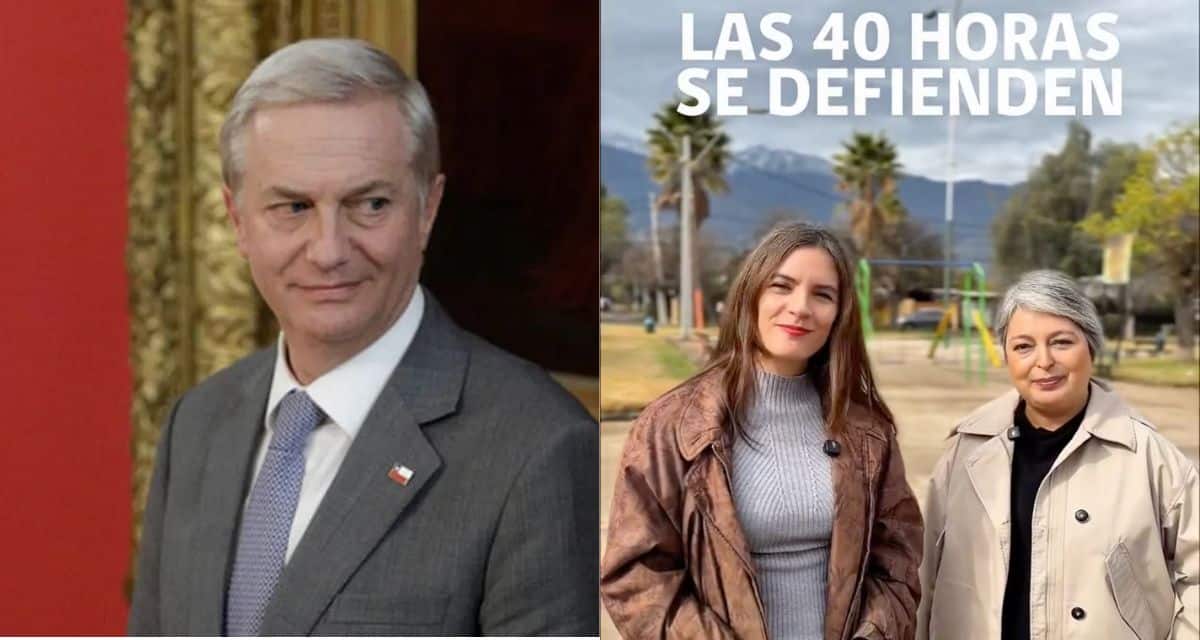 Camila Vallejo y Jeannette Jara cuestionan propuesta que podría modificar la aplicación de la Ley de 40 horas