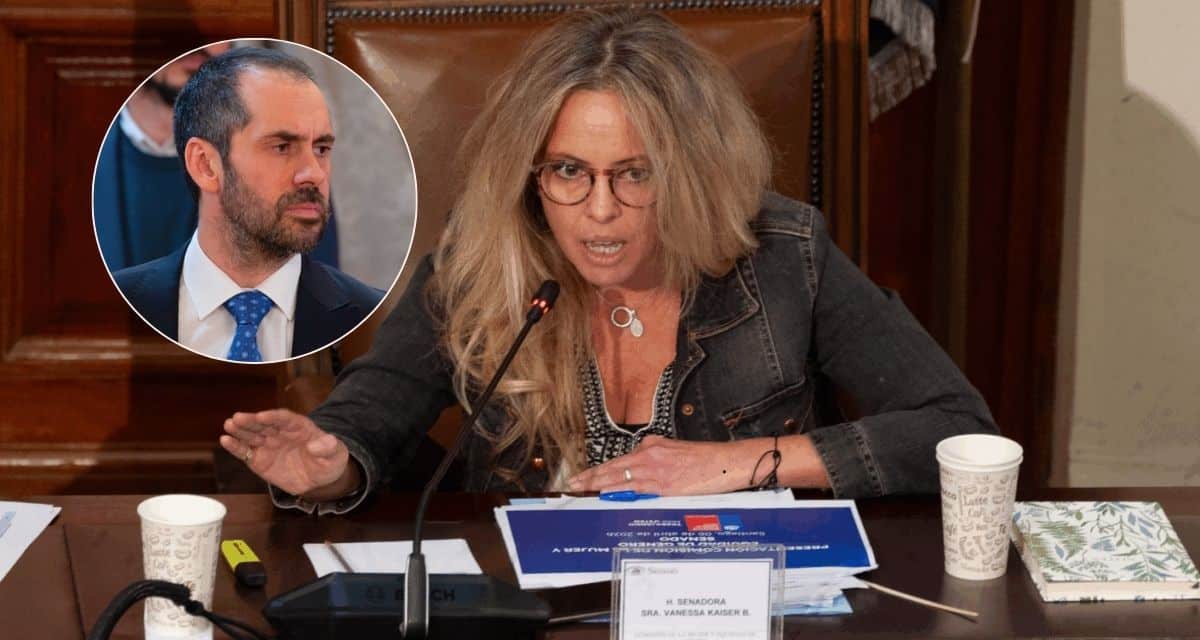Vanessa Kaiser reacciona al rechazo de la acusación constitucional contra Nicolás Grau