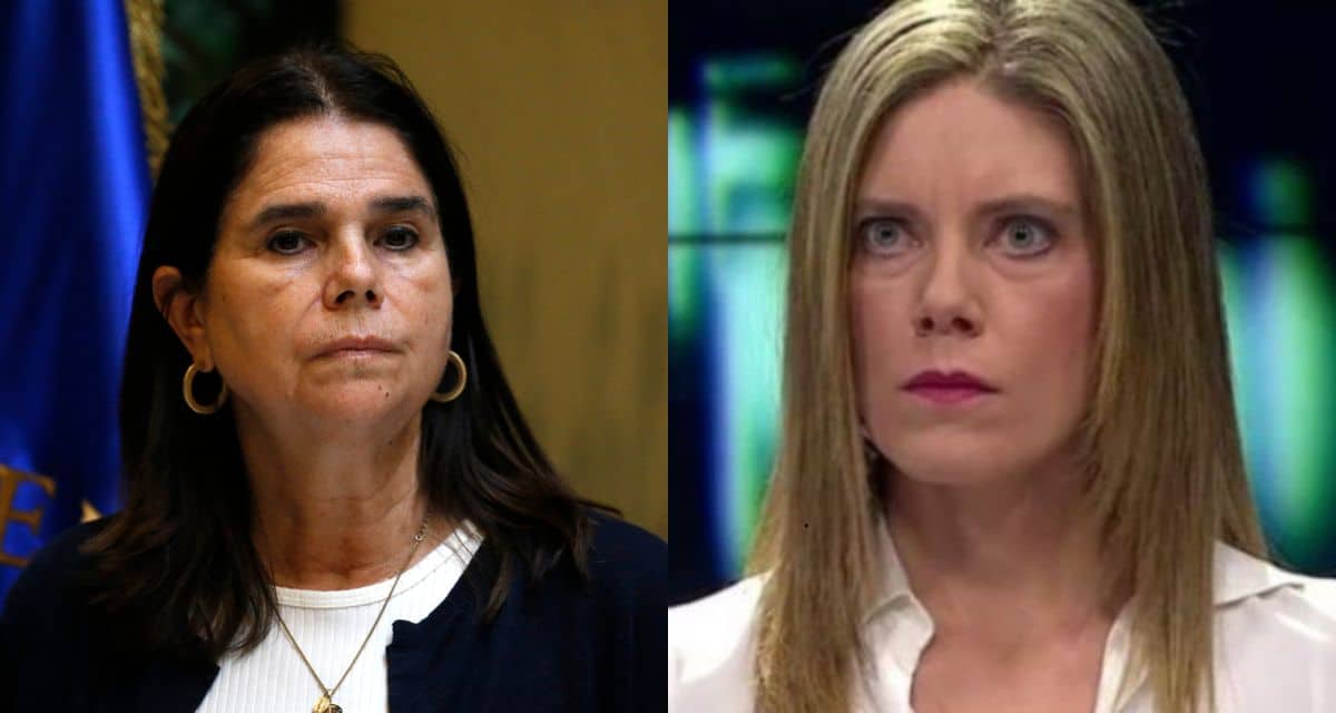 Ximena Ossandón enfrenta preguntas de Mónica Rincón por el proyecto Escucha su corazón