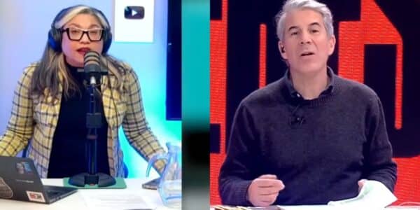 Ale Valle muestra el chat de Próceres al que fue añadida junto a Daniel Stingo sin previo aviso