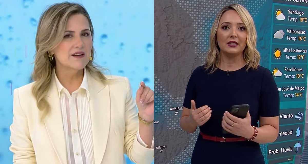 Allison Göhler y su palito a Michelle Adam.
