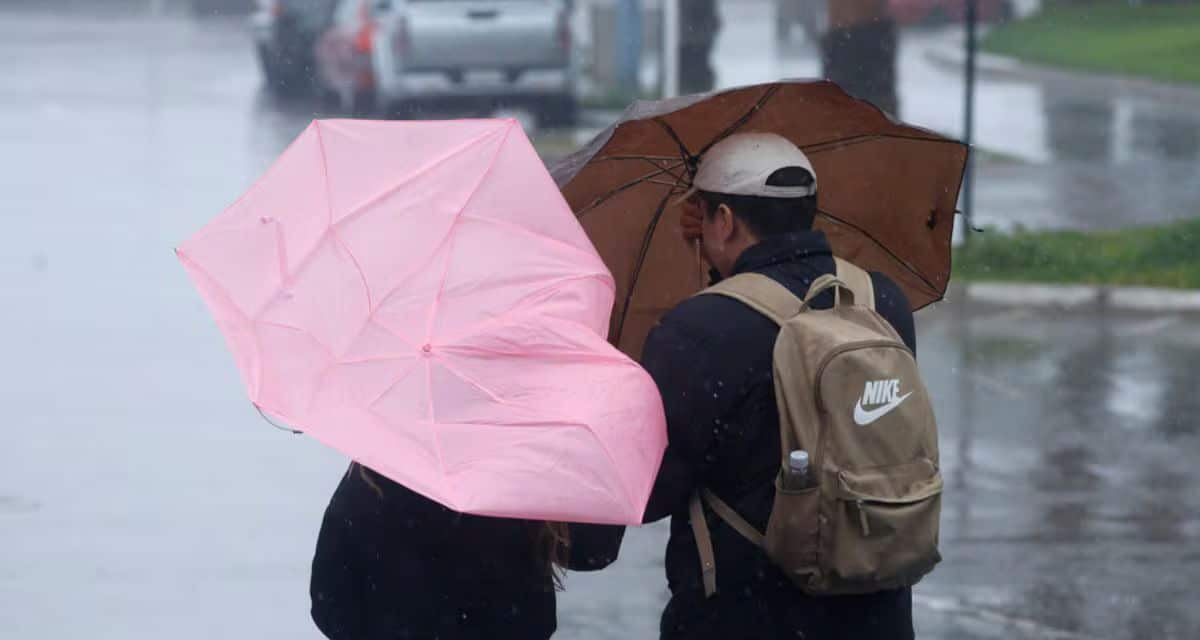 Aviso por vientos de hasta 80 km/h entre las regiones de Coquimbo y Biobío