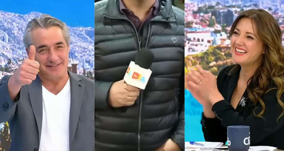 Fabián Morales realiza su primer despacho como notero permanente del matinal Tu Día