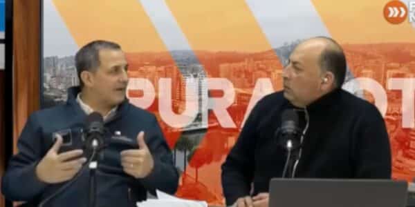 Francesco Venezian fue encarado en pleno programa.