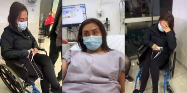 Naya Fácil explica el diagnóstico que recibió luego de presentar la caída repentina de uno de sus párpados
