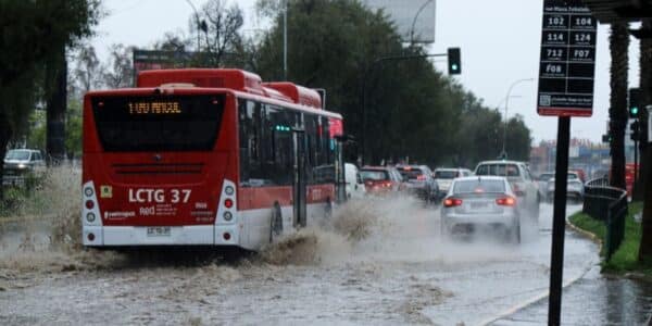 Vuelve la lluvia a Santiago.