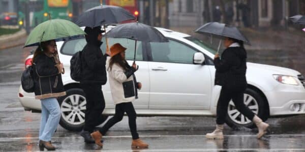 Vuelve la lluvia a Santiago