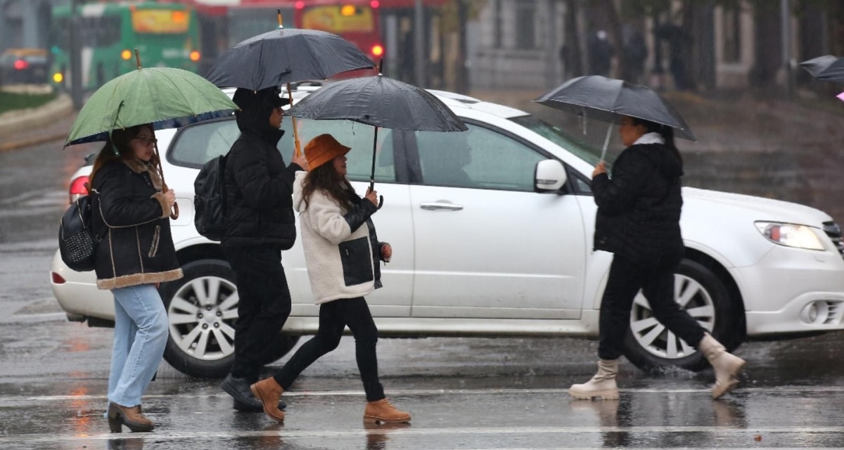 Vuelve la lluvia a Santiago