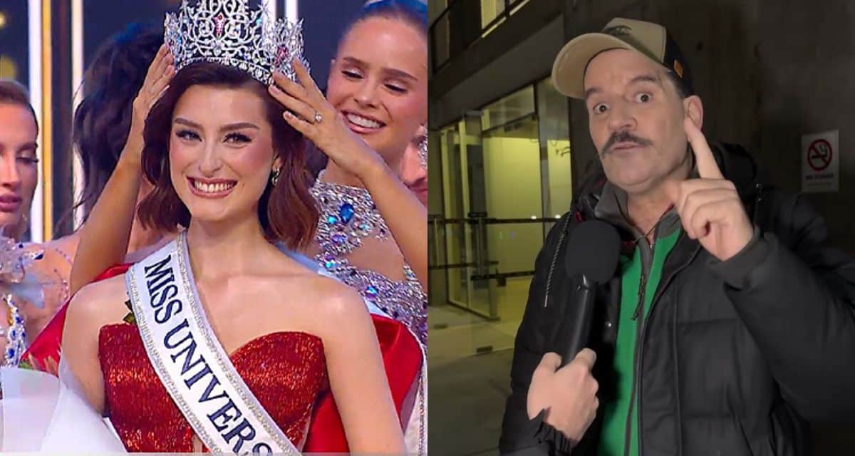 Vasco Moulian comenta el tropiezo de Catalina Vallejos durante la final de Miss Universo Chile 2026