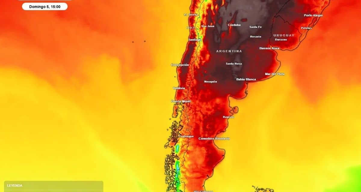 Verano 2026-2027 en Chile bajo los efectos de El Niño y con mayor riesgo de temperaturas extremas