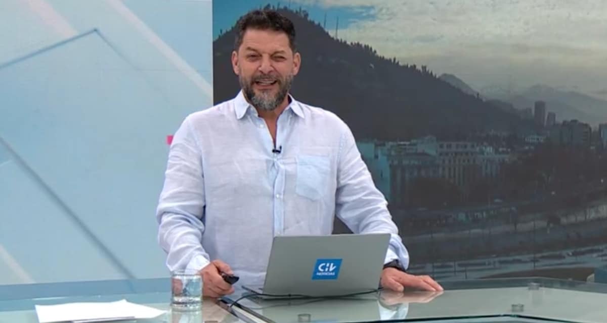 Rafael Cavada, periodista de Chilevisión, abandona la conducción del noticiero por problema de salud