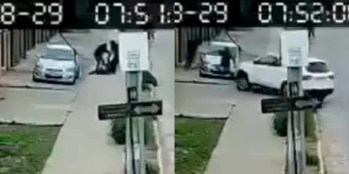 Un conductor embistió con su auto a dos delincuentes que asaltaban a un transeúnte en el sector Las Compañías de La Serena
