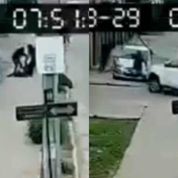 Un conductor embistió con su auto a dos delincuentes que asaltaban a un transeúnte en el sector Las Compañías de La Serena