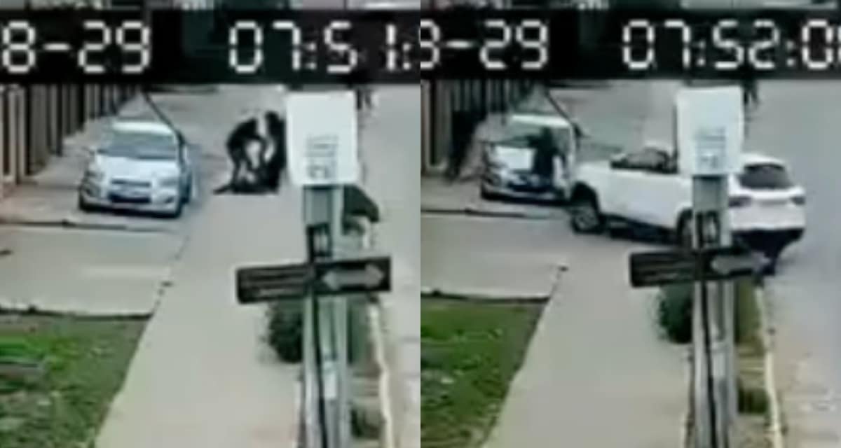 Un conductor embistió con su auto a dos delincuentes que asaltaban a un transeúnte en el sector Las Compañías de La Serena