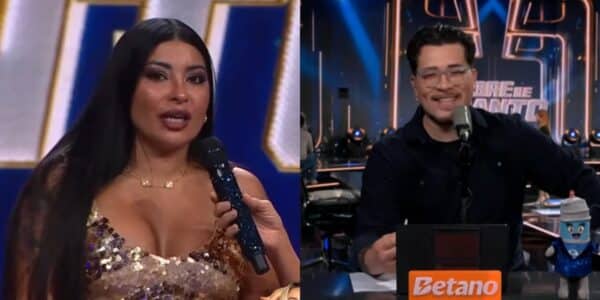 Fanny Cuevas encara a Claudio Michaux en vivo en Fiebre de Canto.