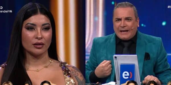Fanny Cuevas lloró tras bambalinas en Fiebre de Canto tras cruce con Lucho Jara.