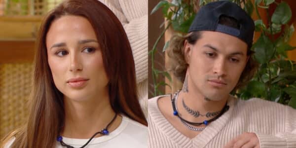 Guarén y Nicolás Solabarrieta en el reality Volverías con tu ex 2 de Mega, donde la influencer habló de su relación con Ivette Vergara