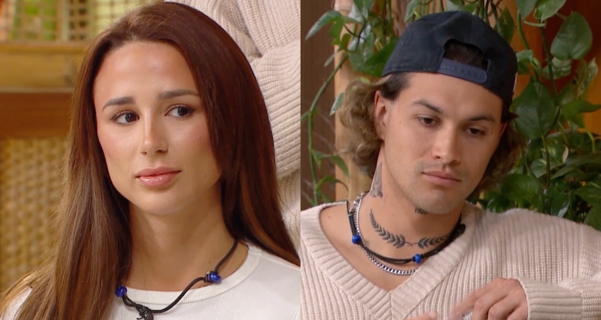 Guarén y Nicolás Solabarrieta en el reality Volverías con tu ex 2 de Mega, donde la influencer habló de su relación con Ivette Vergara