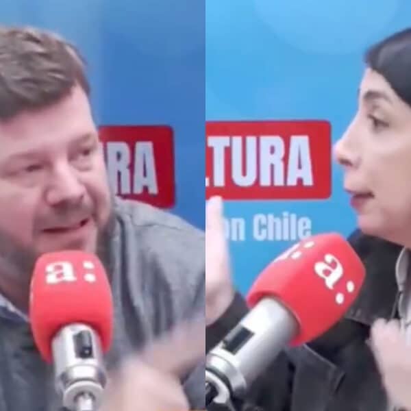 Johannes Kaiser, líder del Partido Nacional Libertario, y Karla Rubilar, exministra de Sebastián Piñera, en un tenso cruce radial