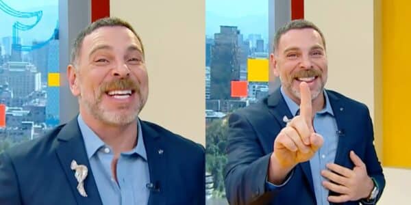 José Antonio Neme en su regreso a Mucho Gusto tras dos días de ausencia.