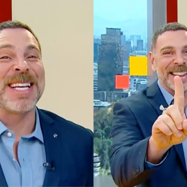 José Antonio Neme en su regreso a Mucho Gusto tras dos días de ausencia.