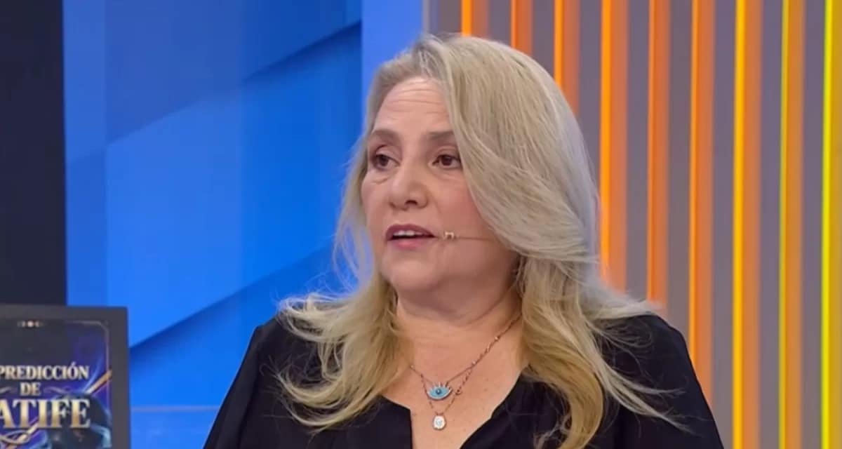Latife Soto y alerta de terremoto en transmisión en vivo en redes sociales