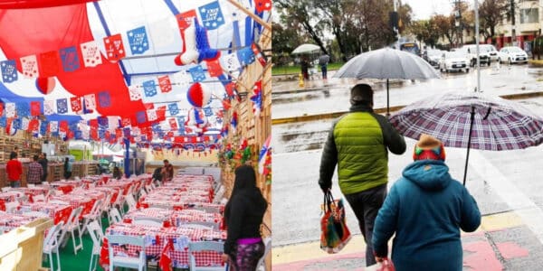 Proyecciones anticipan lluvias en varias regiones para la semana de Fiestas Patrias