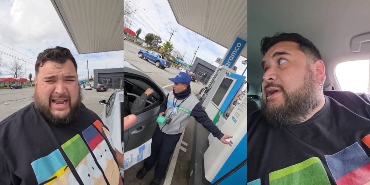 El influencer Otakin denunció un presunto intento de estafa en un servicentro Aramco de Hualpén, región del Biobío