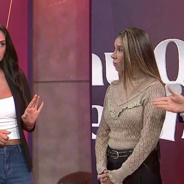 Reacción televisiva entre Pamela Díaz y Mauricio Pinilla en Hay que decirlo