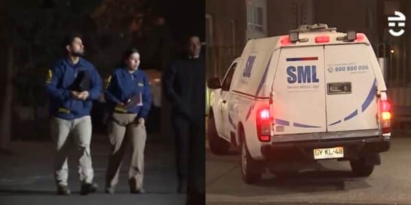 Diligencias policiales tras el parricidio en San Joaquín en la Región Metropolitana