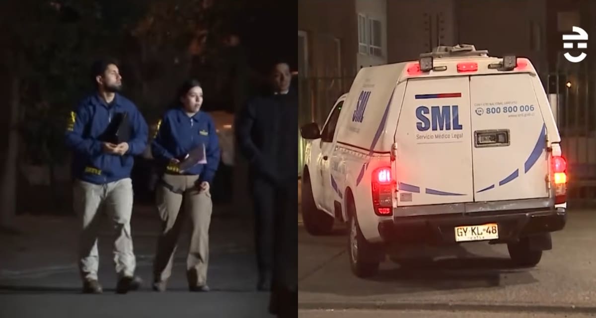 Diligencias policiales tras el parricidio en San Joaquín en la Región Metropolitana
