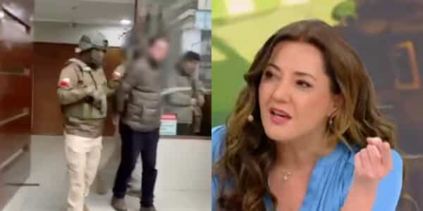 Priscilla Vargas visiblemente indignada durante la transmisión del matinal Tu Día al analizar un caso policial.