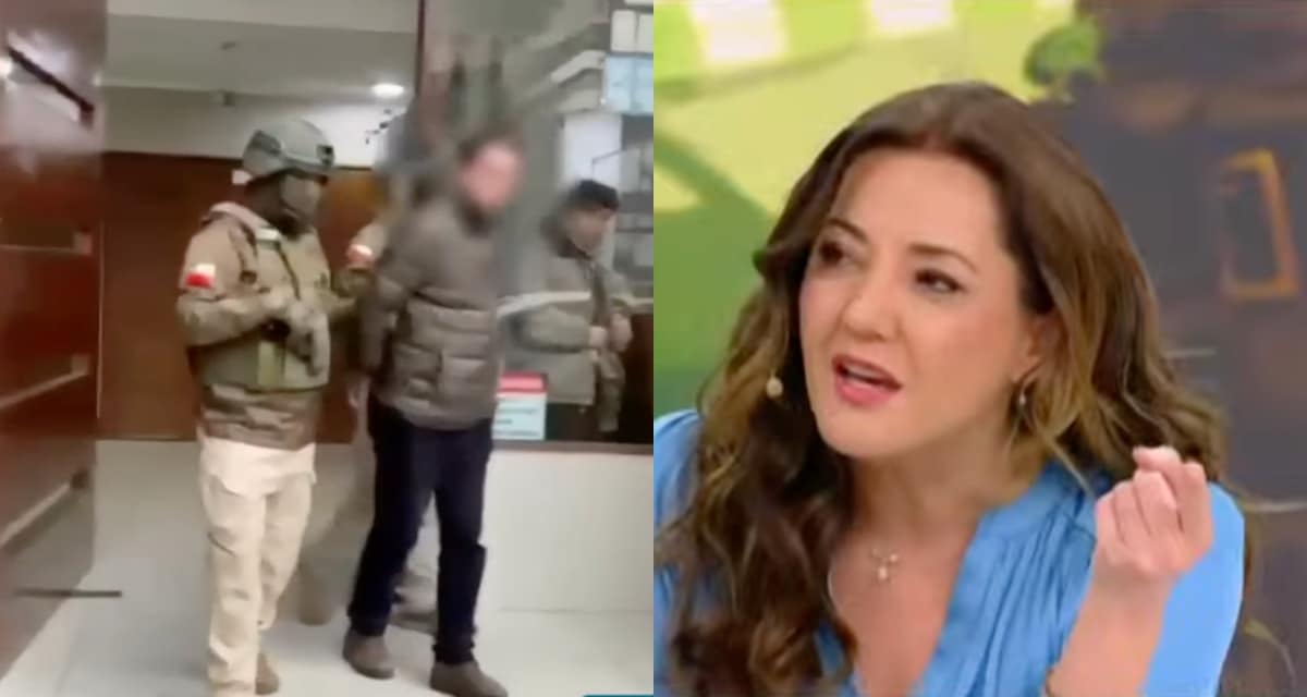 Priscilla Vargas visiblemente indignada durante la transmisión del matinal Tu Día al analizar un caso policial.