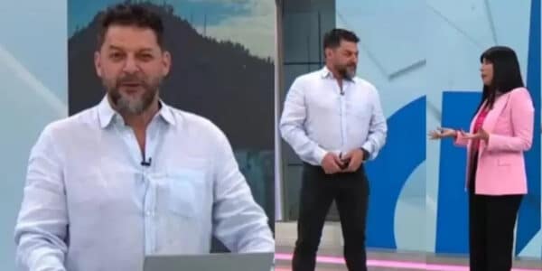 Rafael Cavada, periodista de Chilevisión, fue sacado del aire del noticiero AM del sábado 29 de agosto por un problema de salud