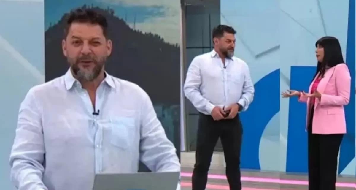 Rafael Cavada, periodista de Chilevisión, fue sacado del aire del noticiero AM del sábado 29 de agosto por un problema de salud